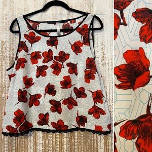 KENSIE FLORAL CROP TOP